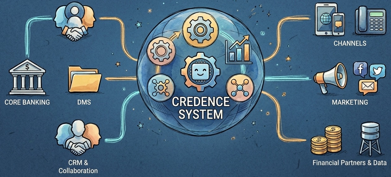 نظرة عامة على منصة Credence